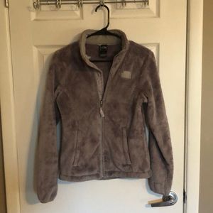 North face fuzzy fleece